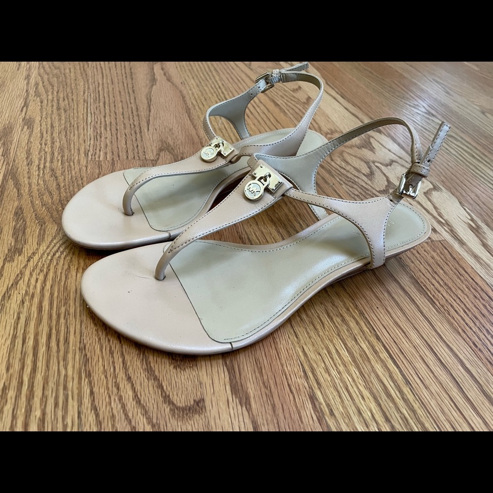 Michael Kors nude sandals